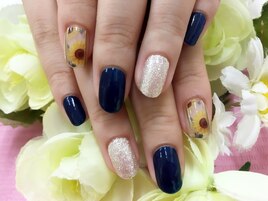 二本アート☆ひまわり