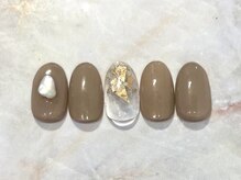 ビーナスベルト シブヤ(VENUS BELT SHIBUYA)/ブラウンシェルネイル