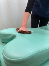 くまのみ整体院 天沼院/ベッドメイク