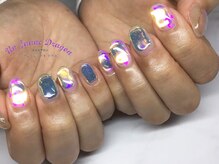 アン ジョーヌドラゴ/【自爪ネイル】オーロラネイル