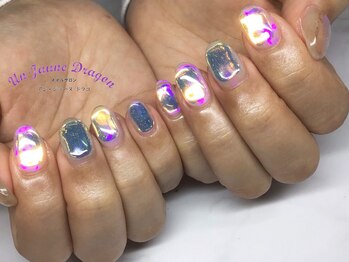 アン ジョーヌドラゴ/【自爪ネイル】オーロラネイル