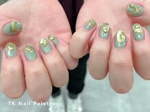 ティーケーネイルパレット/ミラー　デザインコースB