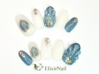 エリクサーネイル 五反田(Elixir Nail)/定額b カジュアル/クーポン使用