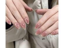 ピュアアンドリッチネイルサロン(Pure&Rich Nail Salon)/チークマグネットネイル
