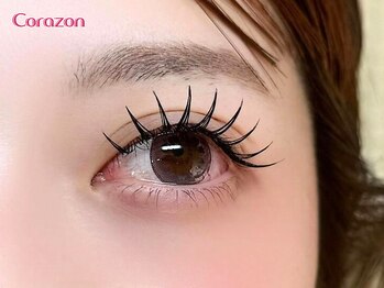 コラソン(corazon)の写真/奈良エリア上陸☆バインドロックで圧倒的”モチ”にエクステ人気再熱中！ナチュラルからパッチリまでお任せ
