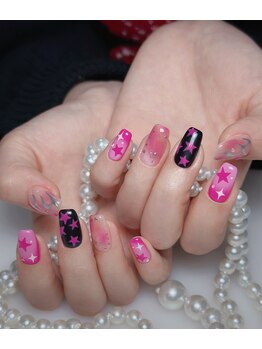 サムズアップネイル(thumbs up nail)/お客様ネイル