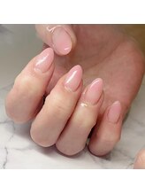 キューセブン ネイルラウンジ イオンモール高崎店(Q7 Nail Lounge)/ナチュラルカラーグラデーション