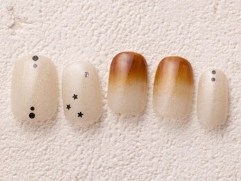 アイネイルズ 渋谷店(I nails)/グリッターホログラデーション