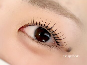アイルーム ミニョン(eyeroom mignon)の写真/モチに自信あり☆理想の仕上がりを叶える似合わせまつ毛パーマ♪