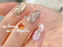 ネイルズミューコ(nail's MyuCo)/秋デザイン