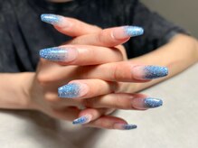 ワイシーハッチ(yc.hacci)/【ラメグラデーションネイル】