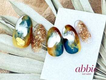 ネイルサロンアビー 北千住店(abbie)/油彩カラフル◇¥10472