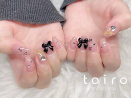【持ち込み】リボンネイル