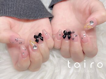 【持ち込み】リボンネイル