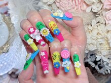 レアネイル 渋谷店(Le’a nail)/カラフル麻雀ネイル