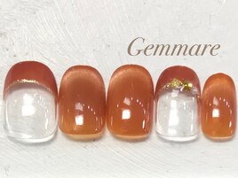 大人マグネットフレンチネイル