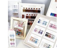 アイネイル(AI Nail)の雰囲気（カラーサンプルは豊富でたくさんそろえております。）