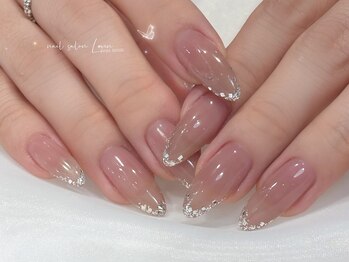 ラヴィン なんばスカイオ店(Lovin)/ふんわり指先ラメ