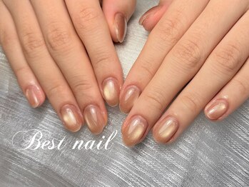 Best Nail 銀座店【ワンホンネイル・スカルプ・パラジェル・上品ジェルネイル】/マグネットネイル