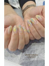 プライベート ネイルサロン マーマ(murmur)/塗りかけネイル