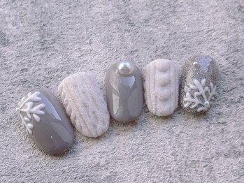 ネイルサロン リン(Lin)/冬クリスマス お正月ネイル