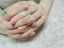 フランセス(Frances)/ピンクミラーグラデ&ストーン