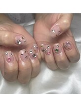 エスラウンジネイル(S LOUNGE NAIL)/キラキラネイル