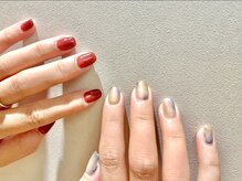 ナッピーネイル(NAPPY NAIL)/Mデザインコース¥8600オフ代別