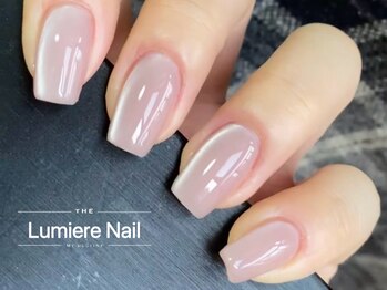 ルミエール ネイル モンナカ(Lumiere Nail Monnaka)/オンブレフレンチ/冬ネイル