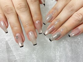 マグネット×ブラックフレンチ