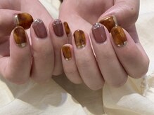 ネイルズ ララ(nails Lala)/べっ甲アート。
