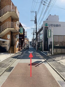 ゲストルーム(Guest Room)/大船整体GuestRoomまでの道順５