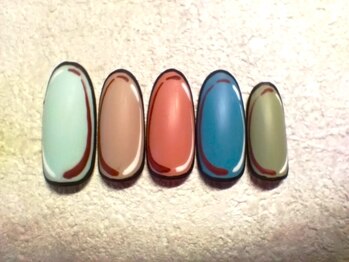 仙殊/コミックネイル