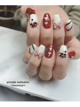 プライベート ネイルサロン マーマ(murmur)/バレンタインネイル