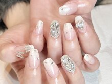 アイラッシュアンドネイル専門店 クラル 茅ヶ崎店(CURAR)/キラキラデザイン