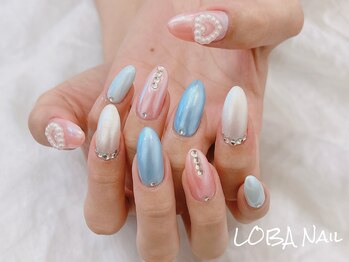 ローバ(LOBA)/パールカラーネイル