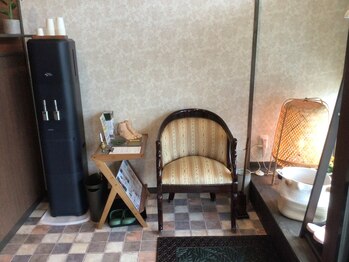 らく～だの泉/受付　※靴の履き替え