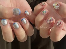 グラム バイ アンド ココ ネイル(GraM by And & coco. Nail)/キラキラづくし☆☆