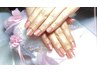 【HAND】華やか*ガラスフレンチ