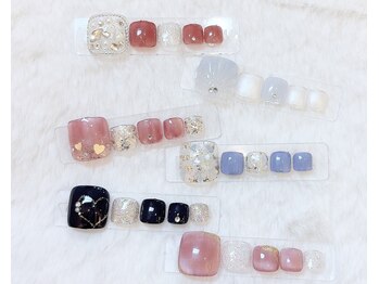 アイリスネイル(Airis nail)/フットデザインコース ¥7,500