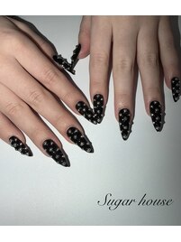 海外ブラックネイル