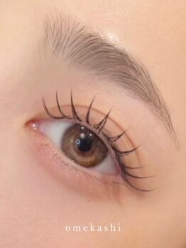 omekashi栄店 まつげパーマ/マツエク/眉毛【3月16日OPEN(予定)】の写真/目元のトータル施術可能◎お客様一人一人のお顔全体のバランスを見ながら理想の目元へと導きます♪