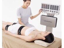 貴宝石岩盤浴ホットヨガスタジオ ぷりずむの雰囲気（寝ながら筋トレ♪SIXPAD業務用マシンで効率的に全身トレーニング）