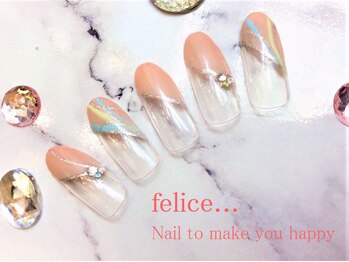 ネイルサロン フェリーチェ(felice)/【定額ネイル】6650円