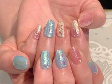 レミア 関内(REMIA)/9月　オーロラネイル