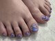 ネイルチップス 霧島店(NAIL TIPS)の写真/《足元から可愛く》フットオリジナルコース☆￥7500トレンド感満載のひときわ輝く可愛い足元に!