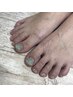 【☆全員☆】foot＊持ち込みアート親指2本☆¥8200→¥7800