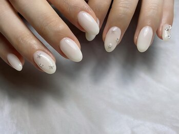 ペル(Per)/乳白色×星