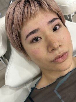 ラシサ(LASHISA)/眉癖矯正+美眉+高持続パーマ