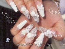 mimi.nail 吉祥寺 ウィッシュコア/バレエコア/長さだし/持ち込み/ガーリー/フィルイン/